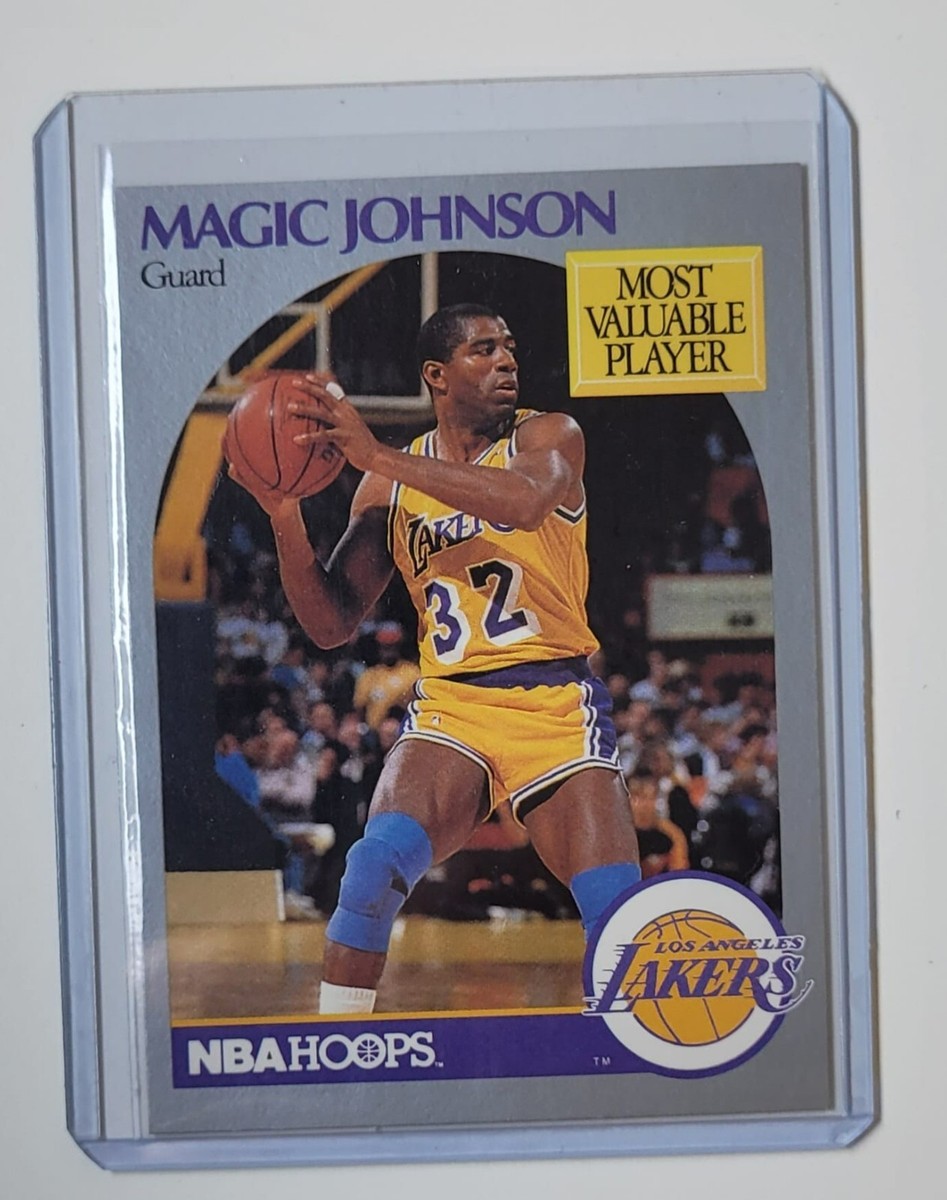 MAGIC JOHNSON のウルトラレアカード！ Magic Johnson Most Valuable Player 1990-91 NBA Hoops Basketball