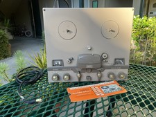 Ampex Model 960 Stereo Rtr W/ Telefunkens & Amperex Tubes Powers On Only