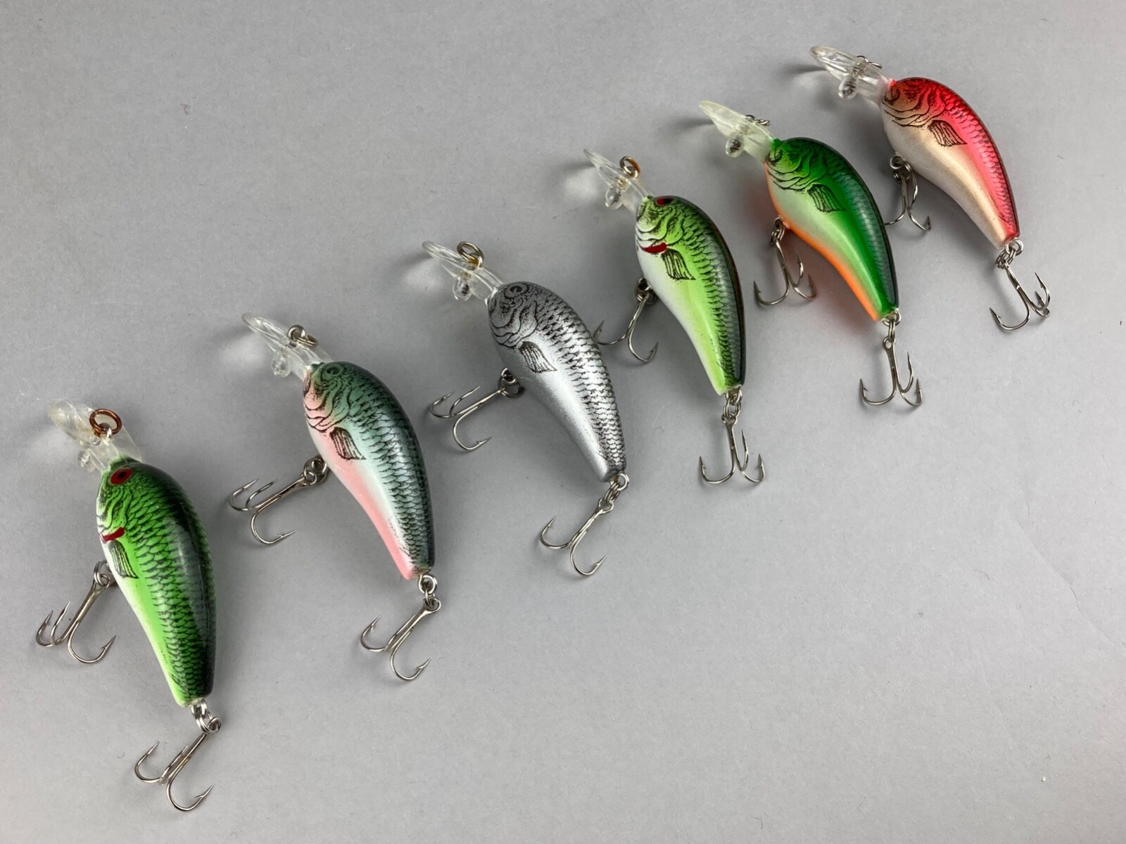 9 PIKE or PERCH FISHING RATTLER PLUGS RAPALA? HEDDON? DAM? BAGLEY BASS? BOMBER? - Image 11
