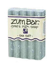 Indigo Wild Zum Bar Goat's Milk SEA SALT Natural Soap beauty 3 Oz Fresh & NEW (2