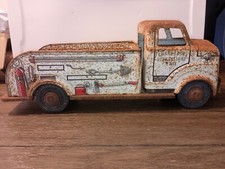 Vintage Marx Lumar Emergency Searchlight Unit Truck Pressed Steel Parts/Restore
