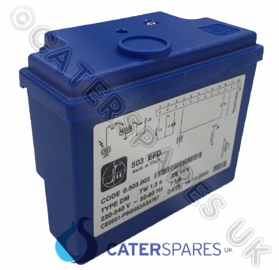 005898 ZANUSSI GAS PIZZAOFEN ZÜNDSTEUERGERÄT EDF FÜR TANDEMVENTIL 