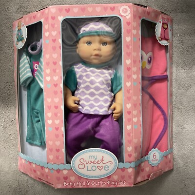 Berenguer My Sweet Love Owl Baby Doll Play Set With Outfits