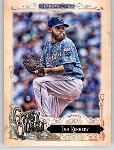 2017 Gypsy Queen Ian Kennedy MLB Base Card PWE Royals #88 - 第 1/2 張圖片