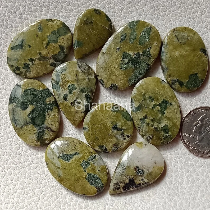 Beautiful Canadian Jade Cabochon Natural Loose Gemstone - Image 2 of 4