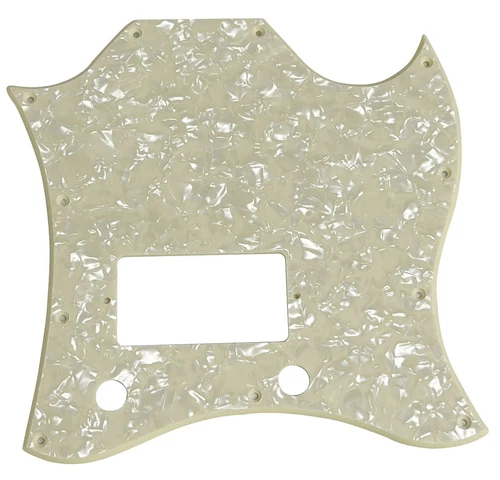 Pickguard For Gibson SG Standard Single Humbucker Style Guitar 1-Ply-CREAM PEARL