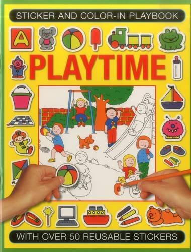 Sticker and Color-in Playbook: Playtime: With O. Tulip, Clark**