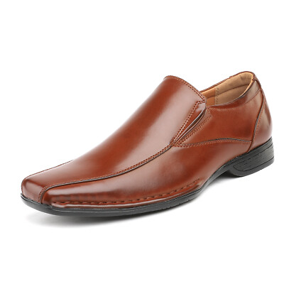 Bruno Marc Men Dress Shoes Square Toe Loafers Oxford Formal Slip On Shoes