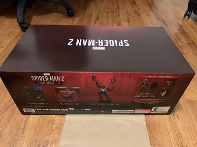 Spider-Man 2 Collectors Edition PS5 NEW UNOPENED Complete Bundle