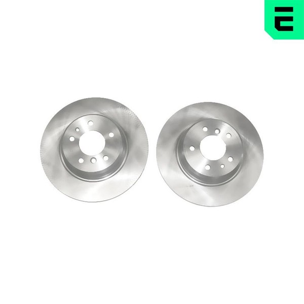 Optimal 2X Bremsscheibe Hinten Ø324 Mm Voll Beschichtet FüR BMW 7Er E38 728I-image