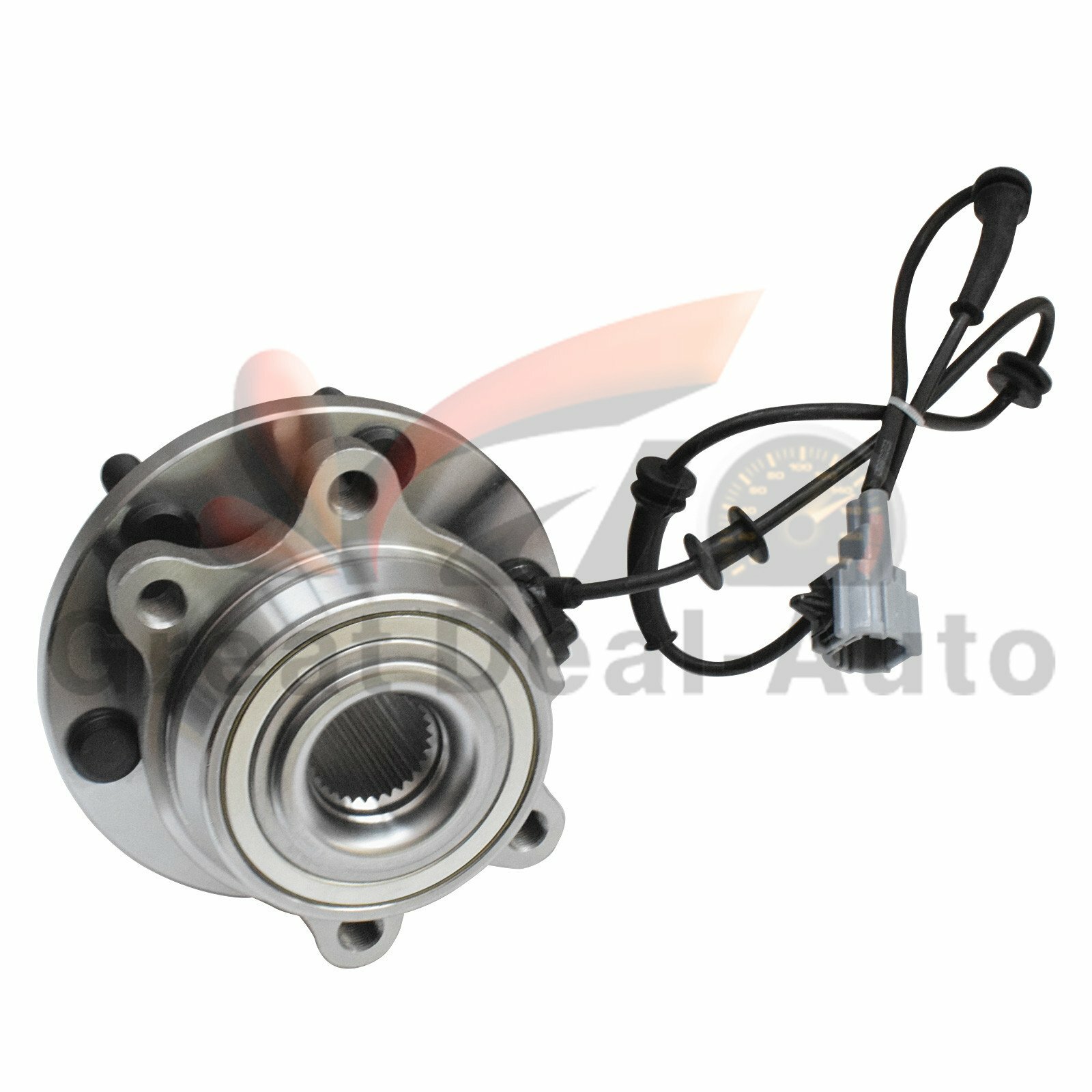 Set Front Wheel Bearing Hubs for Nissan Navara D40 D22 YD25 VQ40 R51