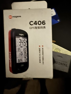Magene C406 Bike Computer with Holder, Waterproof GPS In CHINESE ONLY