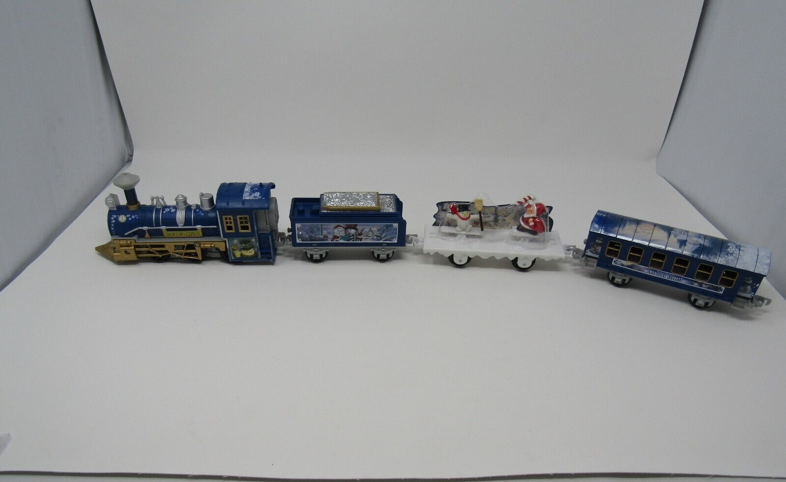 Hawthorne Village Division Snow Town Express Train Set Bradford