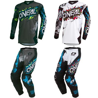 O'Neal Element Villain Motocross Hose Jersey Bekleidung Enduro Mountain Bike DH