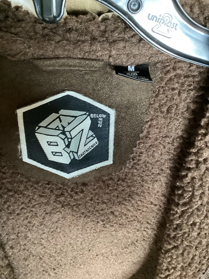 Rothschild Under Zero Niños Abrigo Chaqueta Marrón Gamuza 5/6 M Foto 3 de 3