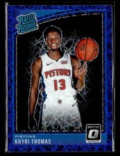 2018-19 Donruss Optic Khyri Thomas #173 Blue Velocity Rookie