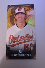 2015 Bowman Chrome - Prospect Profiles Mini Refractor Hunter Harvey #PP-22 Gold