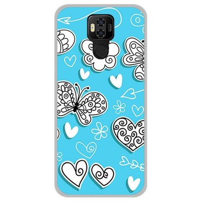 Funda Gel Tpu Für Ulefone Power 6 Design Mariposas Dibujos