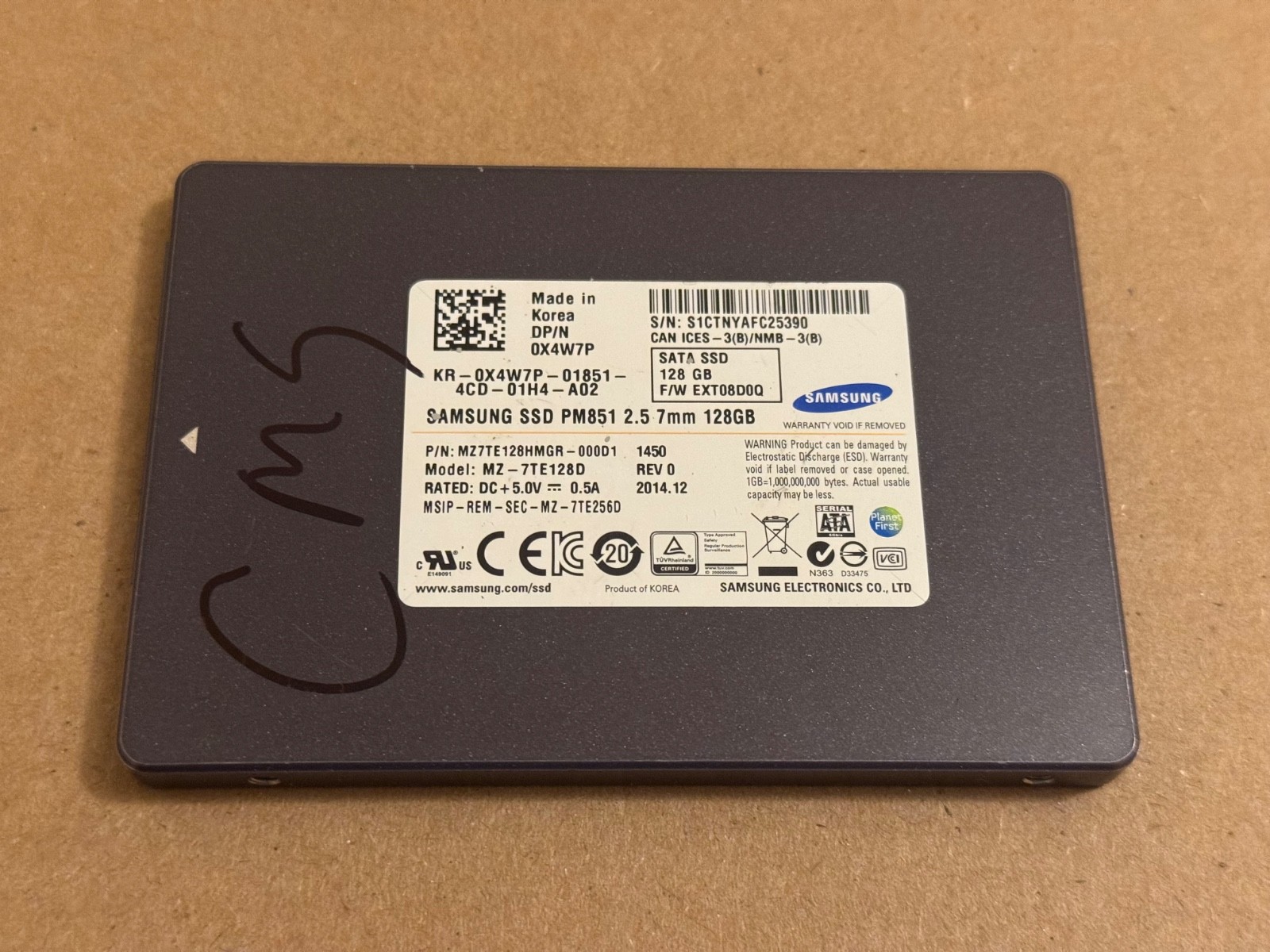 Samsung 128GB 2.5