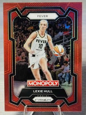   LEXIE HULL 2024 Panini Prizm WNBA Monopoly Red Prizm SP /99 #FEVER STAR!  