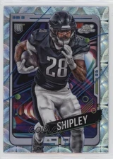 2024 Topps Cosmic Chrome Rookies Nucleus Refractor Will Shipley #173 Rookie RC