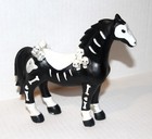 DIA DE LOS MUERTOS Skeleton HORSE w/SKULLS Saddle Figurine DAY OF THE DEAD Decor — photo 7