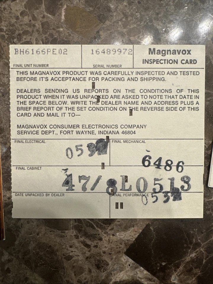Sintonizador de radio Magnavox de colección reproductor de discos manual de instrucciones Foto 4 de 4