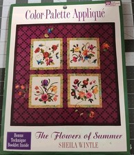 Color-Palette Applique The Season in Bloom Pa...