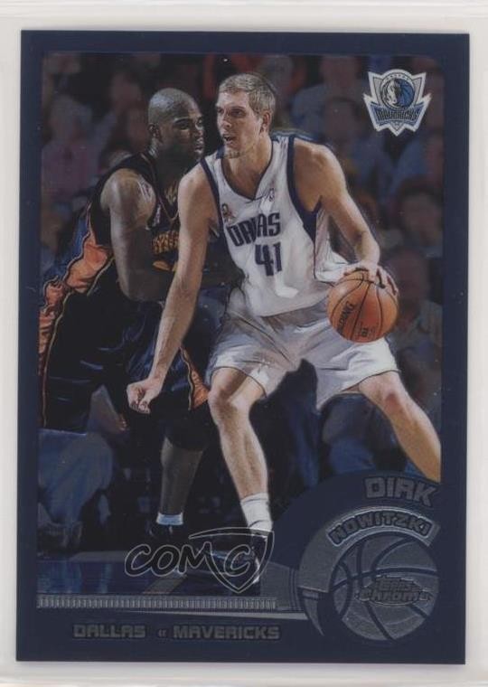 2002-03 Topps Chrome Dirk Nowitzki #29 HOF 9l4