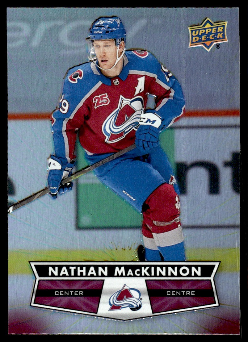 2021-22 Upper Deck Tim Hortons Nathan MacKinnon Colorado Avalanche #29