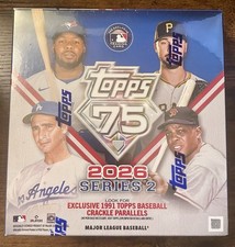 2026 Topps Series 2 Baseball MEGA BOX 196 Cards 14 Packs MLB Sealed New