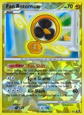 Pokemon Fan Rotom (RT1/133) Rising Rivals MP REVERSE HOLO on eBay
