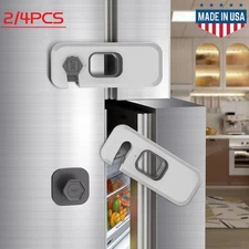 4× Child Proof Fridge Lock Child Cabinet Safety Lock Baby Safety Child Lock US