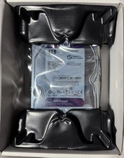 WD WD40PURZ Purple 4TB 3.5" 5400RPM SATA 3 Surveillance HDD SMART Passed - USED
