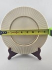 Vintage Lenox Cretan Salad Plate 8” Ivory Gold Greek Key Fluted USA — photo 4