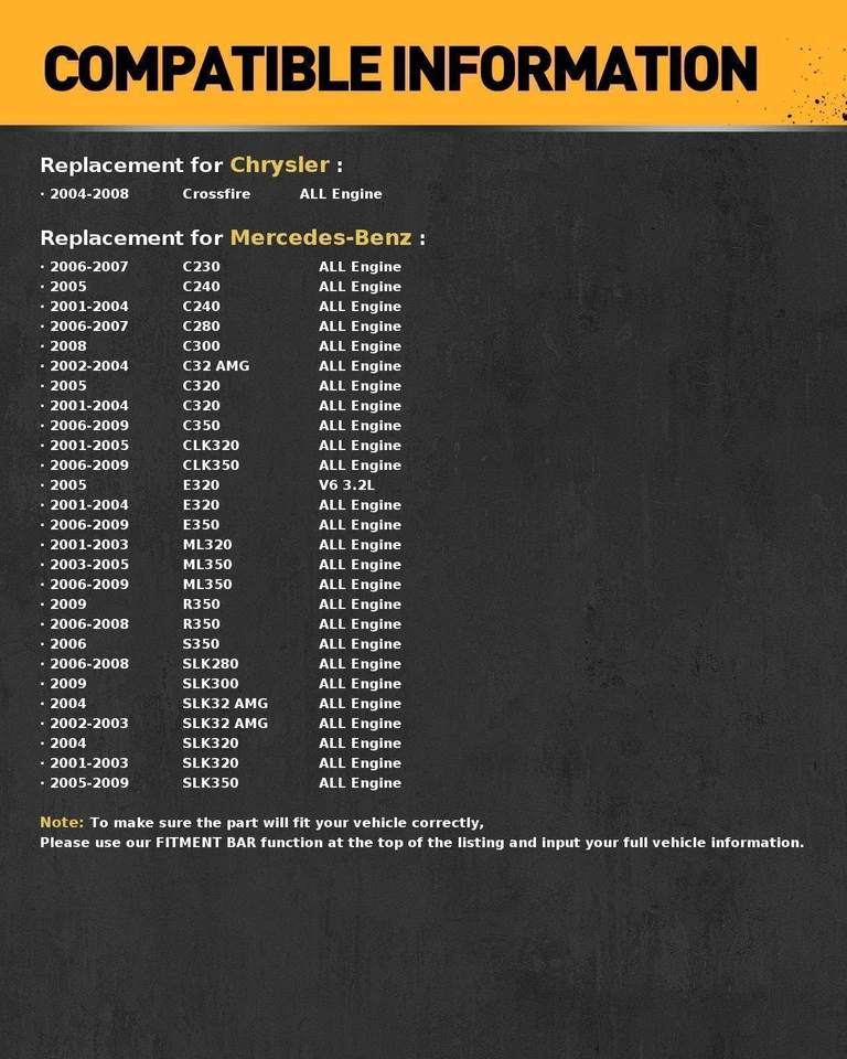12V PMGR Starter For 2001-2004 Mercedes-Benz E320 2006-2009 Mercedes-Benz ML350 Foto 2 de 4