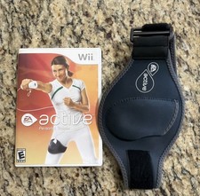 Nintendo Wii Active With Leg Strap. Great condition as it was not used often. 