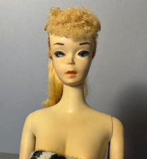 1959 Era Blonde #3 Number 3 Ponytail Vintage Barbie Doll