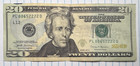 2017 A $20 Note Fancy Serial Number Quad PL 8865 2222 D — photo 1