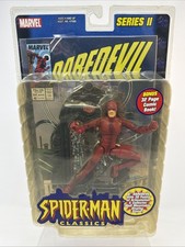Daredevil Spider-Man Classics Marvel Legends Series II w Comic Book Toy-Biz 2001