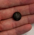 Beautiful Eagle-D Dragoon Cuff Size Button dug at Fort Fillmore New Mexico