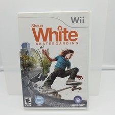 Shaun White Skateboarding Nintendo Wii Complete CIB Tested Ubisoft Skate Game
