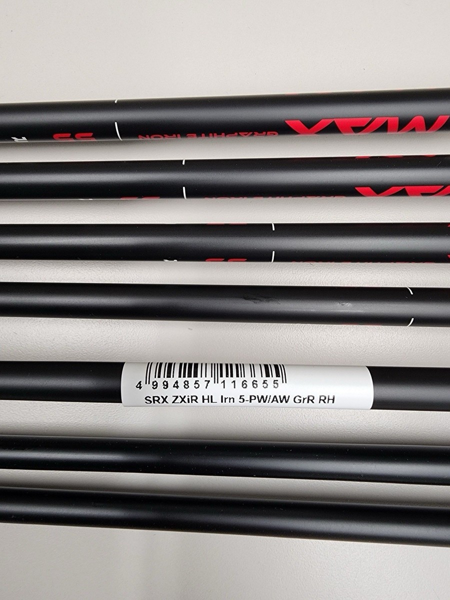 NEW Srixon ZXiR HL Forged Iron Set 5-PW AW KBS Max 55 Regular Flex