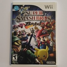 Super Smash Bros. Brawl Nintendo Wii Original Case and Manual Only NO GAME