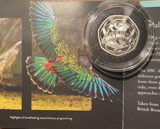 2022 Royal Mint 100 Years of the BBC Silver Proof 50p Coin 