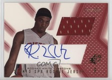 2001-02 SPx Signed SPx Rookie Jersey 29/250 Rodney White (Red) #106 Auto 2d0