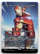 MTG: Iron Man, Titan of Innovation (Borderless) #91 Marvel Super Heroes - Normal
