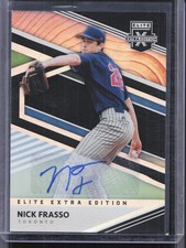 2020 Panini Elite Extra Edition #112 Nick Frasso Signatures