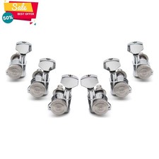 3L3R 6 Strings Electric Guitar Locking Tuning Pegs Chrome Tuners Machine Heads