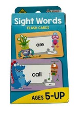 New Sight Words Flash Cards For Ages 5 And Up School Zone